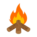 Icone poêle à bois