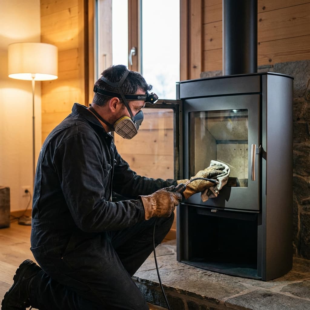 Entretien poêle à bois